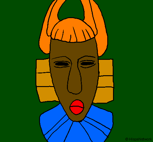 Maschera africana 