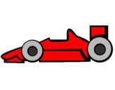 Disegno Formula 1 pitturato su TOMMASO