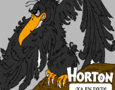 Disegno Horton - Vlad pitturato su ale