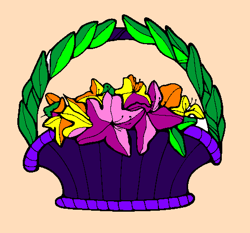 Paniere di fiori 4