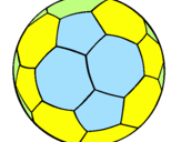 Disegno Pallone da calcio II pitturato su JGYY YHYT
