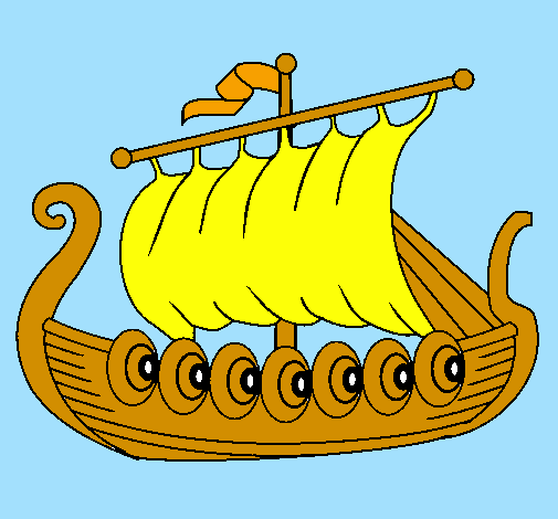 Barca vikinga 