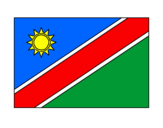 Disegno Namibia pitturato su LUCA