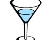 Disegno Cocktail pitturato su erica