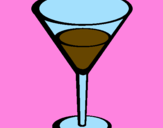 Disegno Cocktail pitturato su GAIA