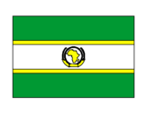 Disegno Unione Africana pitturato su federico g.