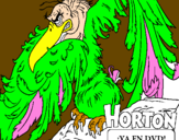Disegno Horton - Vlad pitturato su stefania