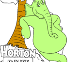 Disegno Horton pitturato su ANDREA