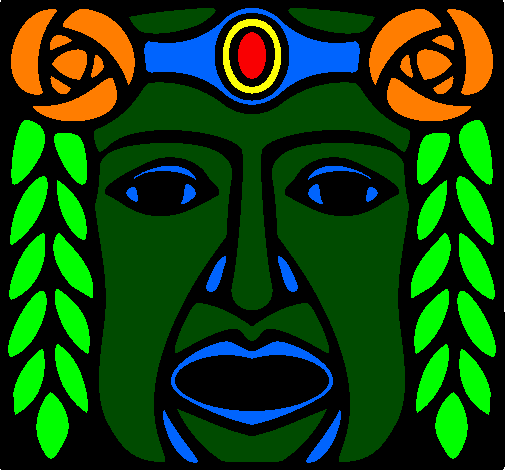 Maschera Maya