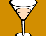 Disegno Cocktail pitturato su nicolita