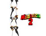 Disegno Madagascar 2 Pinguino pitturato su i pinguini di madagascar