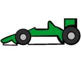 Disegno Formula 1 pitturato su ALEX