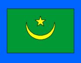 Disegno Mauritania pitturato su   @@