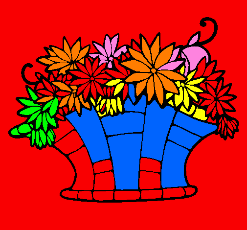 Paniere di fiori 7