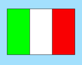 Disegno Italia pitturato su roberta