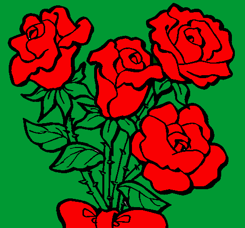 Mazzo di rose 