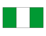 Disegno Nigeria pitturato su lILARIA