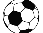 Disegno Pallone da calcio II pitturato su anna tocci forza yuve