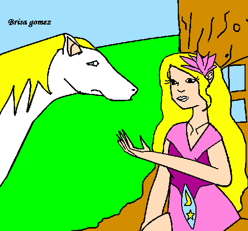 Principessa e cavallo