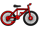 Disegno Bicicletta pitturato su Shanice