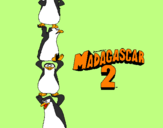 Disegno Madagascar 2 Pinguino pitturato su I.PINGUINI.DI.MADAGASCA.2