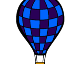 Disegno Pallone aerostatico pitturato su MARZIA-MARZIA