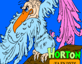 Disegno Horton - Vlad pitturato su alexandra