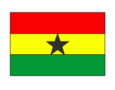 Disegno Ghana pitturato su giuseppe