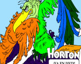 Disegno Horton - Vlad pitturato su andrea