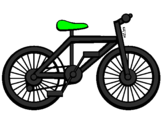 Disegno Bicicletta pitturato su Nicole Colangelo