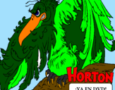 Disegno Horton - Vlad pitturato su gaia
