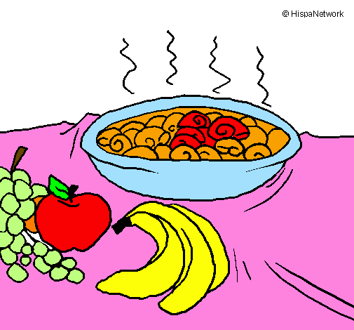Frutta e chiocciole in casseruola