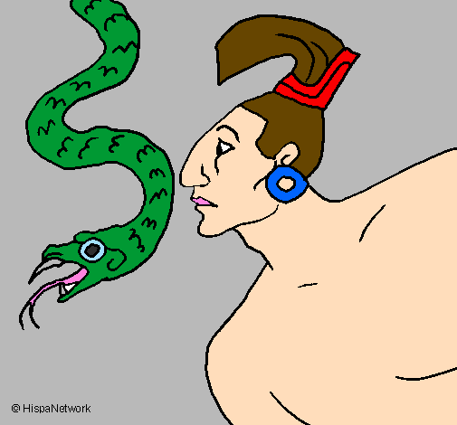 Serpente e guerriero