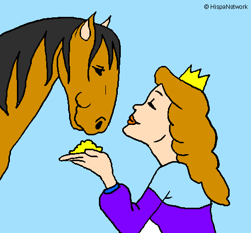 Principessa e cavallo 