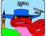Disegno Rattlesmar Jake pitturato su rango