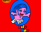 Disegno LilyBoo pitturato su caterina