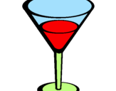 Disegno Cocktail pitturato su CHIARA