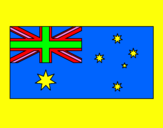 Disegno Australia pitturato su ilaria sergi