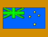 Disegno Nuova Zelanda pitturato su CRISTIAN