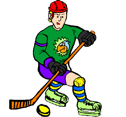 Giocatore di hockey su ghiaccio