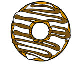 Disegno Donut pitturato su Alessiamas