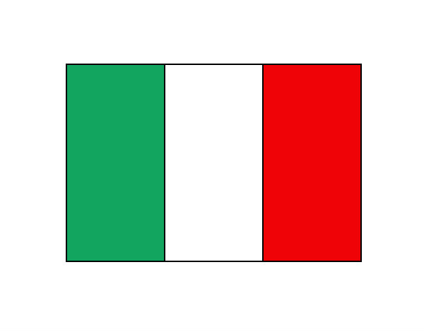 Disegno Italia pitturato su FILO