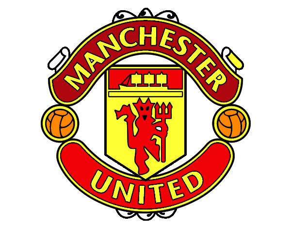 Disegno Stemma del Manchester United FC pitturato su antonio10
