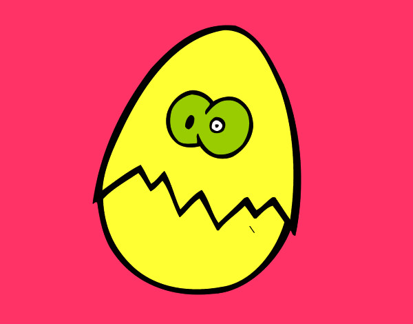 Uovo spaventato