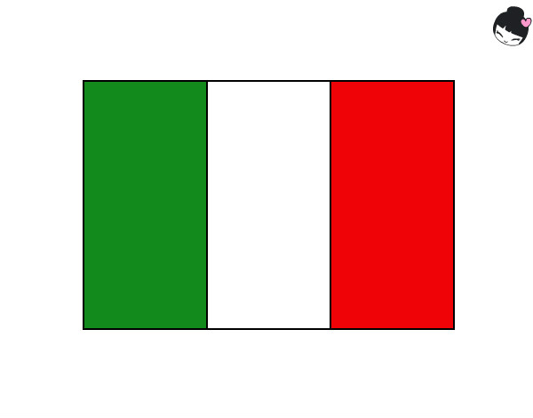 Disegno Italia pitturato su lau452000