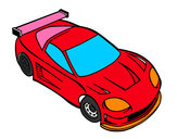 Disegno Carro moderno pitturato su ale1999
