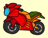 Disegno Moto dello sport pitturato su _matty4_