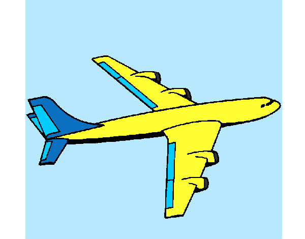 Disegno Aeroplano  pitturato su tommy08