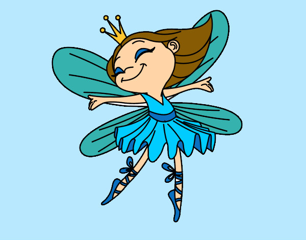 Fata Ballerina Azzurra