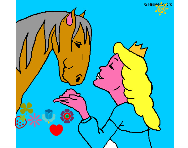 Principessa e cavallo 